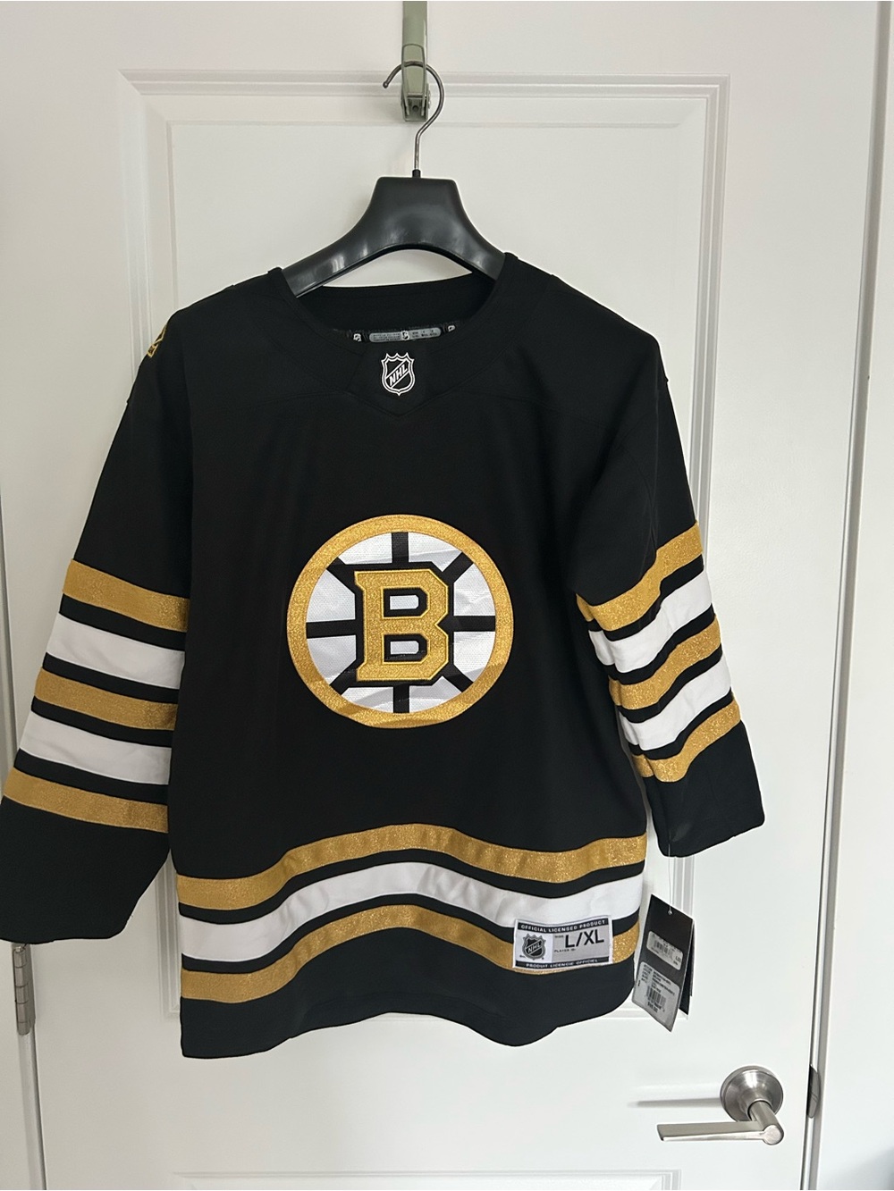 NHL Boston Bruins 100th Anniversary Kids Hockey Jersey - L/XL